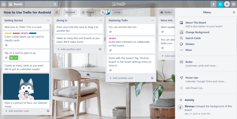 Trello - productive app