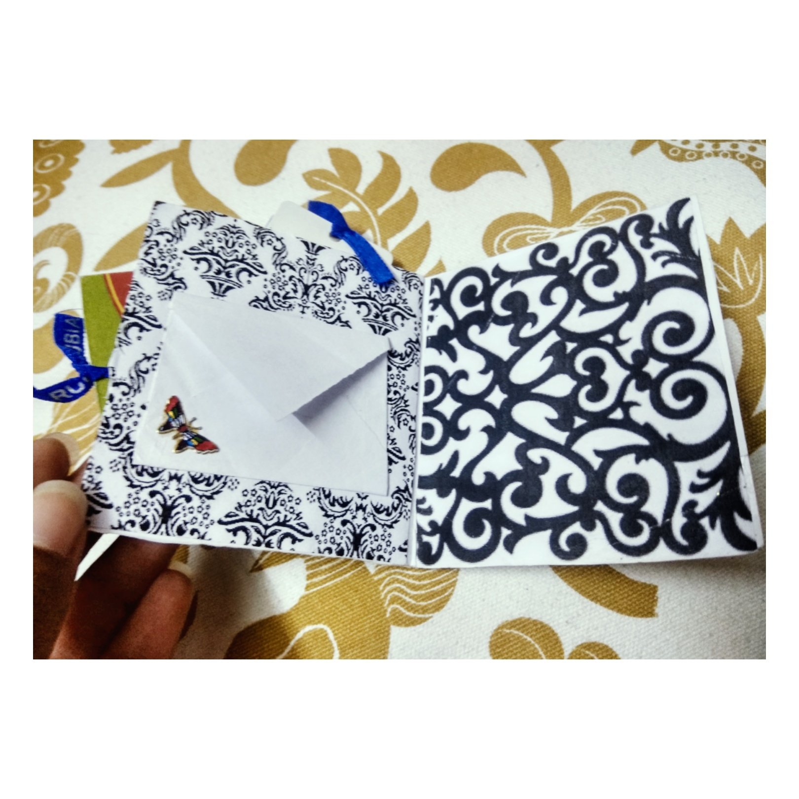 DIY Mini pocket greeting card
