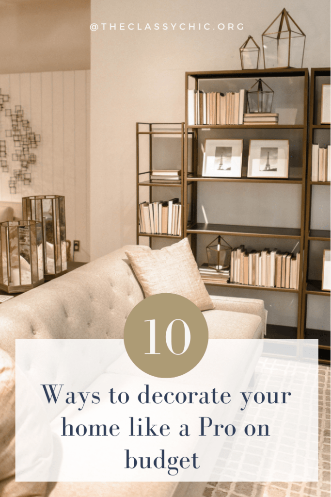 Decorate home ideas with simple things.